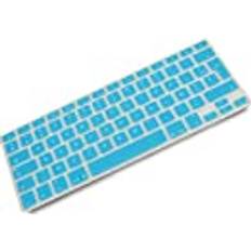 Turquoise Tablet Cases System-S Silicone Keyboard Cover for MacBook Pro 13 Inch