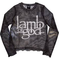 Fear of God Lamb Of God Ladies Crop Top - Logo