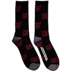 Band Logo Pattern Ankle Socks - One Size