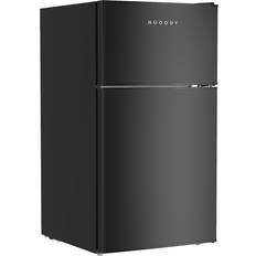 Black Mini Fridges Frestec Nooody Mini Fridge with Freezer Black