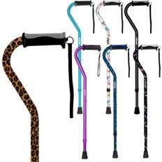 VIVE Walking Cane Adjustable Cane for Men & Women Sturdy Design Makes It The Ultimate Walking Aid Slip-Proof Rubber Gives Staff Added Safety (Leopard)