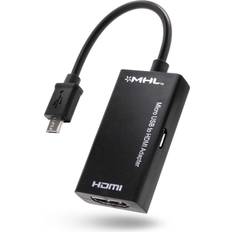 Samsung galaxy s2 Micro USB Till HDMI-Adapter Samsung Galaxy S2 i9100 HTC EVO
