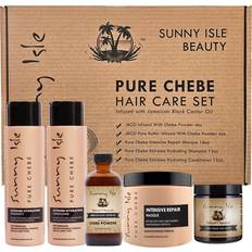 Sunny Isle Pure Chebe Hair Care Gift Set 5-Piece