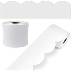 White Bulletin Boards Oriental Trading White Rolled Scalloped Bulletin Board