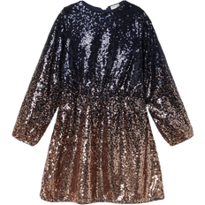 Name It Glitter Dress - Dark Blue/Rose (13222691)