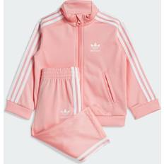 Pink Children's Clothing adidas Adicolor Firebird Track Suit - Semi Pink