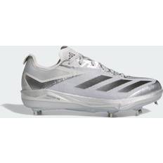 Silver Baseball Shoes adidas Adizero Electric Silver Speed Baseball Cleats Silver Metallic 7 Mens