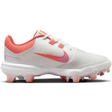 Nike Chaussures de baseball Nike Women's Hyperdiamond 4 Pro MCS Softball Cleats, Size 9.5, Mango/Red
