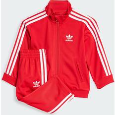 Red Tracksuits Children's Clothing adidas Adicolor Firebird Track Suit - Better Scarlet