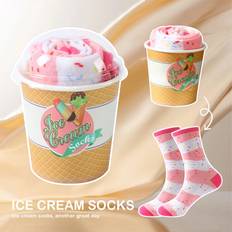 Socks Shein Ice Cream Graphic Crew Socks - Unisex