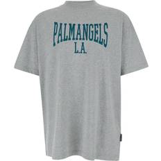 Palm Angels Bekleidung Palm Angels T-Shirt Mit Logo-Print - Grau