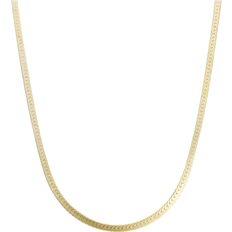 Macy's 14k Necklaces Macy's Flat Herringbone Chain Necklace 18" - Gold