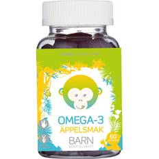 Monkids Omega-3 Apple Gummies 60 stk