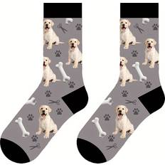 Fabric Socks Temu Customized Animal Pattern Face Tube Socks - Polyester/Spandex