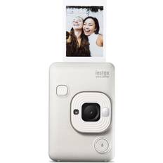 Fujifilm Instant Cameras Fujifilm Fujifilm instax mini liplay 2-in-1 hybrid instant camera (misty white)