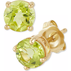 Green Earrings Macy's Birthstone Stud Earrings - Gold/Peridot