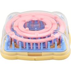 Temu Mixed Color Flower Loom Knitting Set