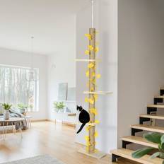Pets Temu Cat Tree 242 cm With Leaves