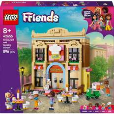 8 LEGO LEGO Friends Restaurang och matlagningsskola 42655