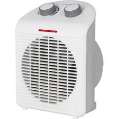 White Fan Radiators Comfort Glow Electric Fan Heater 1500W