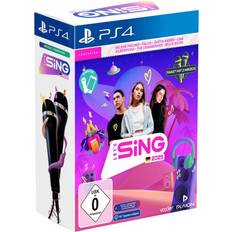 Sing ps4 Let's Sing 2025 Double Mic Bundle PS4