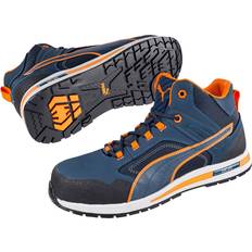 42 Chaussures de sécurité Puma Chaussures De Sécurité Hautes - Bleu/Orange