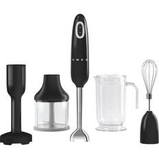 Smeg Hakmolen - RVS Voet Handblenders Smeg HBF22BLEU Stabmixer-Set