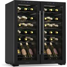 Goedkoop Wijnkasten Klarstein Shiraz Wine Cooler 2 Cooling Zones