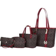MKF Collection Marimar M Signature 4 Pcs Set - Red