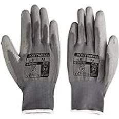 Unisex Work Gloves Portwest Pu Palm Skyddshandske - Grå