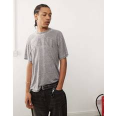 Karl Kani T-Shirt Med Seriftext - Grå