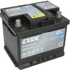 Exide Autoaccu Batterijen en Opladers Exide PREMIUM EA472 Accu 12V 47Ah 450A B13 SUZUKI: IGNIS 2, SWIFT 3, RENAULT: CLIO 2, CLIO 3, JAGUAR: I-Pace