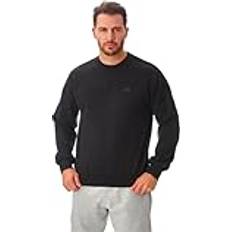 Workwear Casual Hoody Sweatshirt - Black