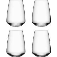 Orrefors Drinking Glasses Orrefors Pulse Drinking Glass 11.8fl oz 4pcs