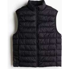 Vests H&M Slim Fit Water-repellent Puffer Gilet - Black