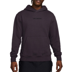 Air jordan hoodie Nike Air Jordan Wordmark Men's Fleece Pullover Hoodie - Off-Noir