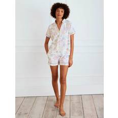 Chelsea Peers Breakfast Print Pyjama Set - White