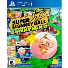 PlayStation 4 Games Eqally Ecom LLC, Super Monkey Ball Banana Mania: Standard Edition Playstation 4