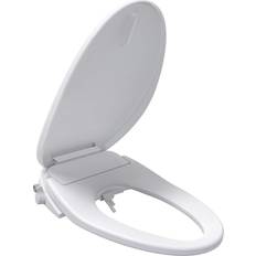 Bio Bidet bb500 low profile electric toilet seat, warm water, slim heat. White Elongated