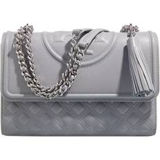 Tory burch fleming shoulder bag Tory Burch Fleming Polished Grain Convertible Shoulder Bag - Blue Jade