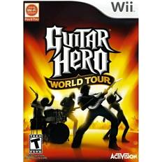 Nintendo Wii Games Console Replay, Guitar Hero World Tour Wii