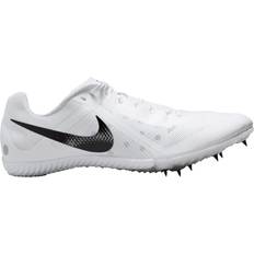 Track spikes nike Nike Zoom Rival Multi Track and Field Shoes - White/Black/Metallic Silver