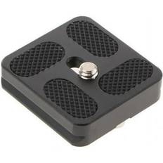 Camera Tripods Hellery 6xPU-40 Quick Release Plate 40mm for Camera Tripod