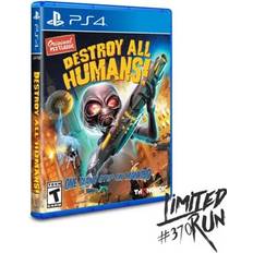 PlayStation 4 Games RAYTEKX, Destroy All Humans (Ps2 Classic Version) (Limited Run Games) (PS4 Playstation