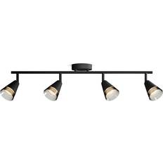 Philips Floodlight GU10 Black Ceiling Flush Light