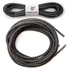 Shoe Laces Ironlace Unbreakable Round Boot and Shoe Laces 96 Inches