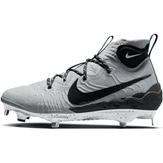 Baseball Shoes Nike Men's Alpha Huarache NXT Metal Baseball Cleats, Size 7.5, Grey/Black