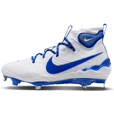 Baseball Nike Men's Alpha Huarache NXT Metal Baseball Cleats, Size 10, White/Royal