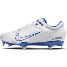 Baseball Nike Women's Hyperdiamond 4 Elite Softball Cleats in White FZ0923-101 (6.5)