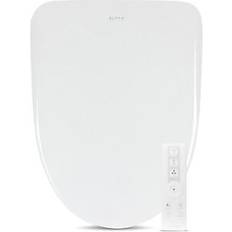 Alpha bidet ix pure bidet toilet seat in elongated white ultra low profile